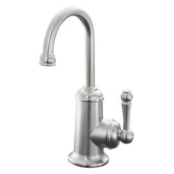 Kohler K-6666-G Brushed Chrome Wellspring Beverage Faucet With Traditional Design