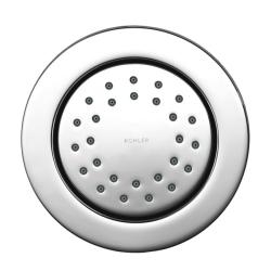 Kohler K-8013-CP Polished Chrome Watertile Round 27-Nozzle Bodyspray