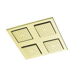 Kohler K-8030-AF Vibrant French Gold Watertile Square Rain Overhead Showering Panel