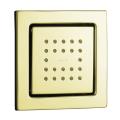 Kohler K-8003-AF Vibrant French Gold Watertile Square 22-Nozzle Bodyspray