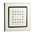 Kohler K-8003-SN Vibrant Polished Nickel Watertile Square 22-Nozzle Bodyspray