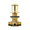Kohler K-9530-PB Vibrant Polished Brass Deck-Mount Two-Way Diverter Valve