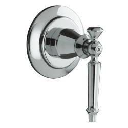 Kohler K-T10111-4-CP Polished Chrome Antique Volume Control Valve Trim, Valve Not Included