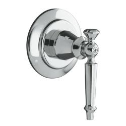 Kohler K-T10113-4-CP Polished Chrome Antique Transfer Valve Trim, Valve Not Included