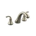 Kohler K-T10278-4-BN Vibrant Brushed Nickel Forte Bath- Or Deck-Mount Rim Valve Trim, Valve Not Included