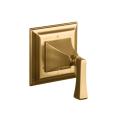Kohler K-T10424-4V-BV Vibrant Brushed Bronze Memoirs Transfer Valve Trim With Stately Design And Deco Lever Handle, Valve Not In