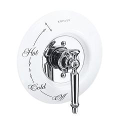 Kohler K-T134-4D-CP Polished Chrome Antique Rite-Temp Pressure-Balancing Valve Trim, Valve Not Included