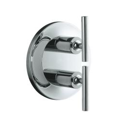 Kohler K-T14489-4-SN Vibrant Polished Nickel Purist Stacked Valve Trim, Valve Not Included