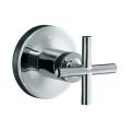 Kohler K-T14491-3-CP Polished Chrome Purist Transfer Valve Trim With Cross Handle, Valve Not Included