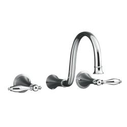 Kohler K-T343-4M-CP Polished Chrome Bathroom Faucet Trim