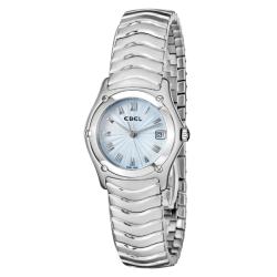 Ebel Women's 'Classic Wave' Stainless Steel Quartz Watch