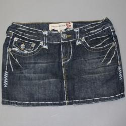Laguna Beach Women's 'Crystal Cove' Indigo Denim Mini Skirt 