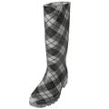 Adi Designs Women's Plaid Rain Boots