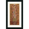 Gustav Klimt 'Pattern for the Stoclet Frieze, c. 1905-06, End Wall' Framed Art Print