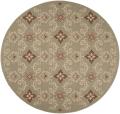 Picnic Sage Geometric Indoor/Outdoor Rug (8'9 Round)