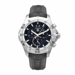 Tag Heuer Men's Aquaracer Black Chronograph Dial Watch