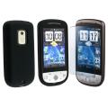 Black Silicone Case/ Screen Protector for HTC Hero