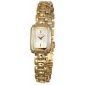 Seiko Women's 'Diamond' Goldplated Steel Quartz Watch