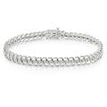 Sterling Silver 1ct TDW Diamond Bracelet (H-I, I3)