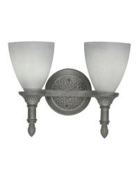 Nottingham 2-light Pumice Stone Bath Wall Sconce