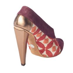 Dolce & Gabbana Women's Suede Purple Pumps