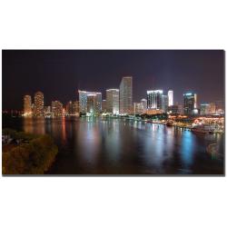 Yakov Agani, 'Miami, FL' Canvas Art