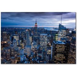Yakov Agami, 'New York City, NY' Canvas Art
