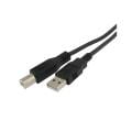 10-foot Type A to Type B Black USB 2.0 Cable