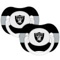 Oakland Raiders Pacifiers (Pack of 2)
