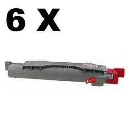 Konica Minolta 1710550-003 Magenta Laser Toner (Pack of 6) (Refurbished)