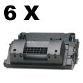 HP CC364X Compatible High Yield Black Laser Toner (Pack of 6)