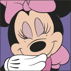 Disney 'Minnie Mouse' Gallery-wrapped Giclee Canvas Art