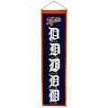 Detroit Tigers Wool Heritage Banner