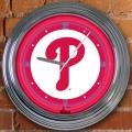 Philadelphia Phillies 15-inch Neon Clock