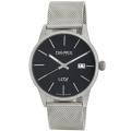 Haurex Italy Men's Leaf Black Dial Watch