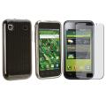 Smoke Mid Diamond TPU Case/ Screen Protector for Samsung T959 Vibrant