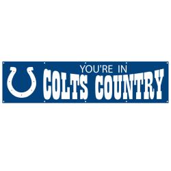 Indianapolis Colts 8-foot Nylon Banner