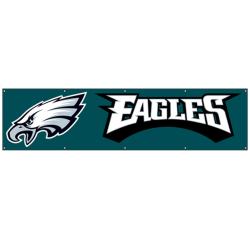 Philadelphia Eagles 8-foot Nylon Banner