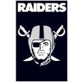 Oakland Raiders Nylon Banner Flag