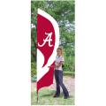 Alabama Crimson Tide Tall Nylon Team Flag