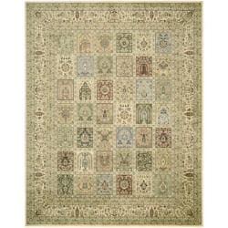 Regency Beige Geometric Rug (7'3 x 9'3)