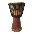 Hand-carved 7x14-inch Small African Djembe Drum (Ghana)