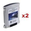 Black Ink Cartridge for HP 940/ C4902AN (Refurbished) (Pack of 2)