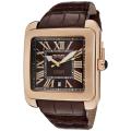 Rotary Men's 'Editions' Brown Dial Brown Leather Strap Automatic Watch