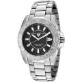 Swiss Legend Men's 'Grande Sport' Black Dial Stainless Steel Watch
