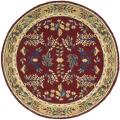 Hand-hooked Red Country Home Rug (1'9 x 2'9)