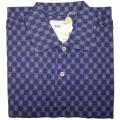 Harry Vardon Men's Blue/ White Golf Polo Shirt