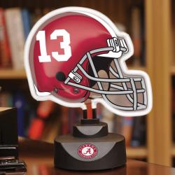 Alabama Crimson Tide Neon Helmet Lamp
