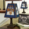 New York Mets 14-inch Art Glass Lamp