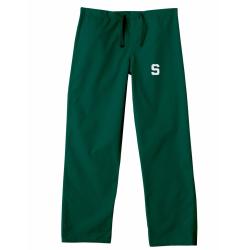 Gelscrub Unisex Green Michigan State Spartan Scrub Pants